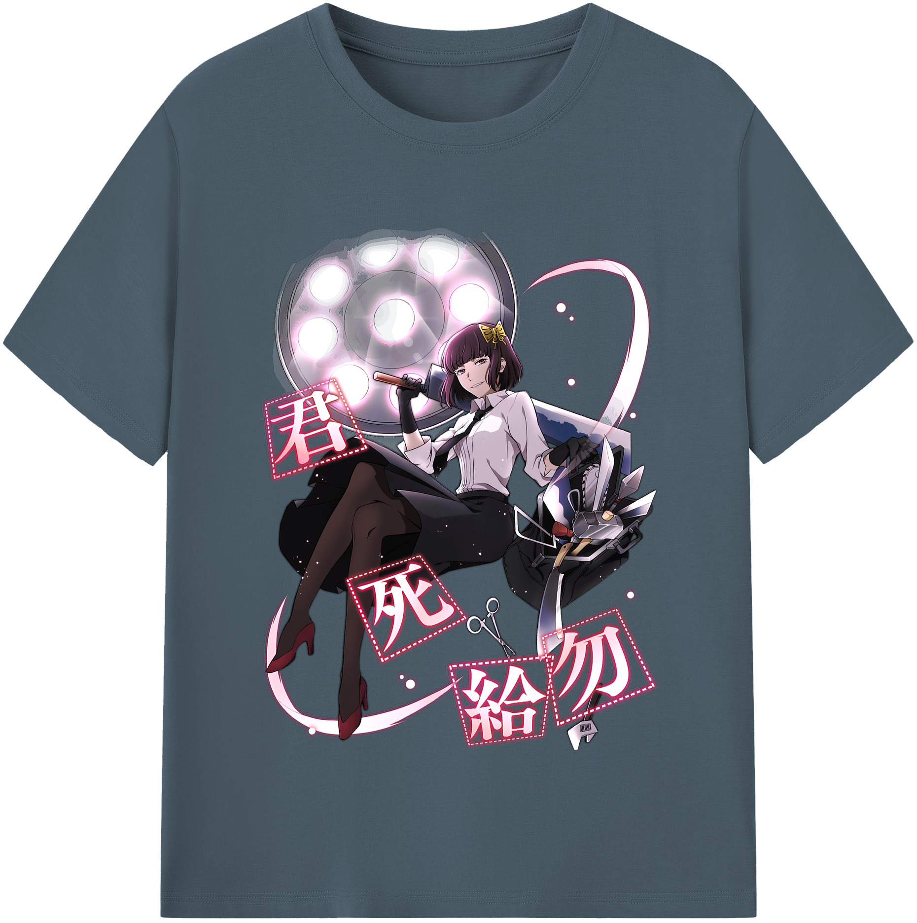 （画像用） 文豪ストレイドッグス Bungo Stray Dogs 綿100％半袖Tシャツ（フロントプリント）